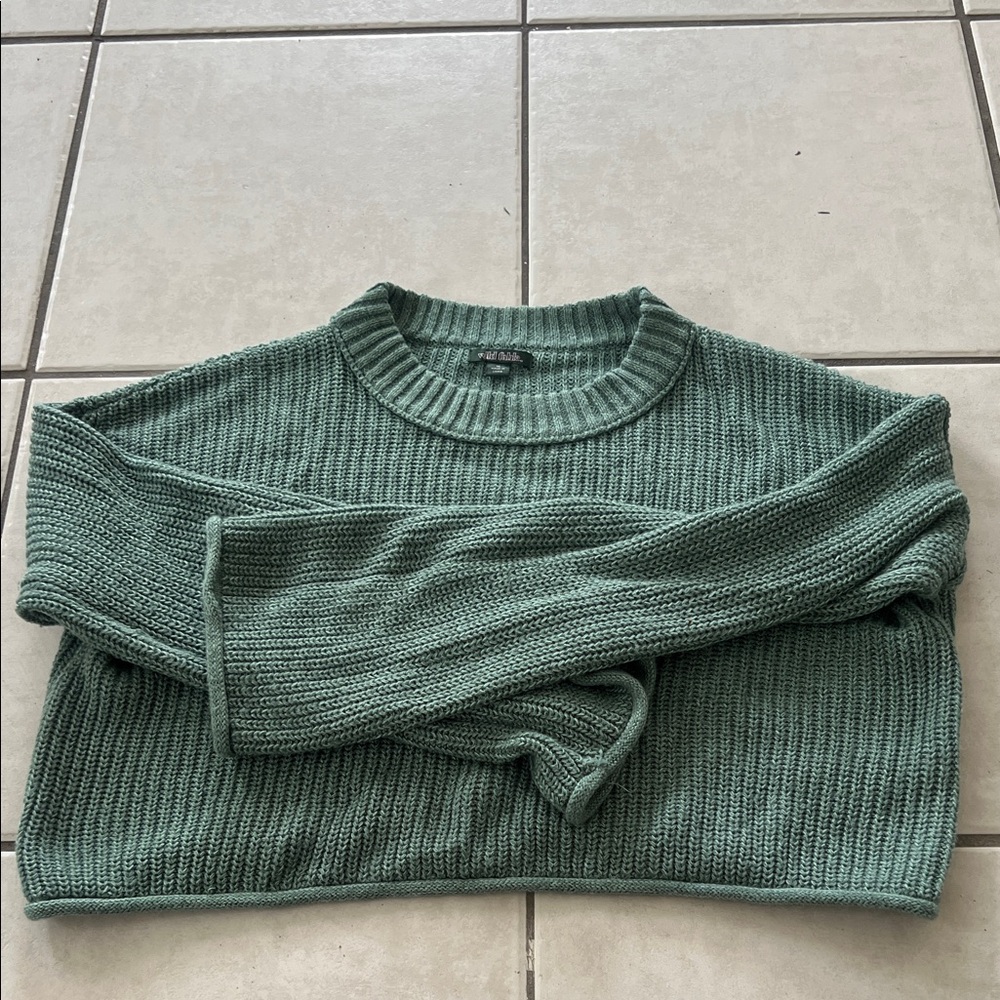 Woman’s Green Wild Fable Sweater